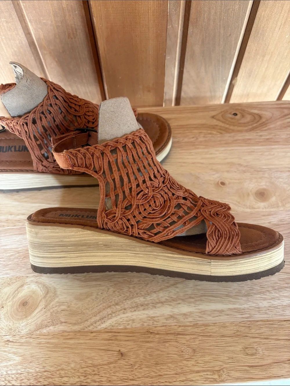Muk Luks Platform Sandals